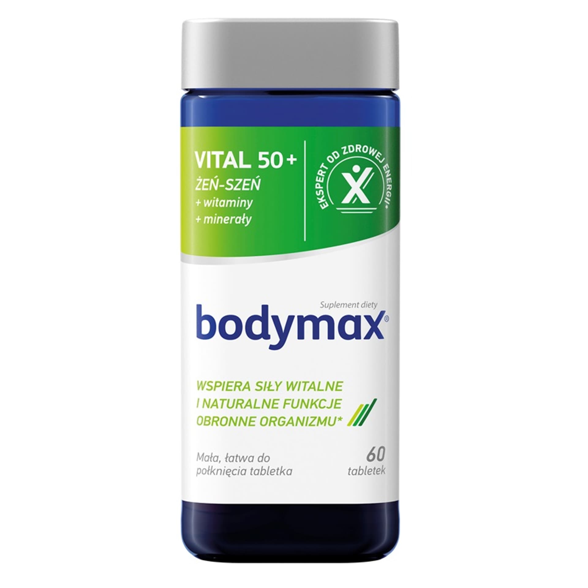 

BODYMAX Vital 50+ suplement diety Żeń Szeń 60 tabletek