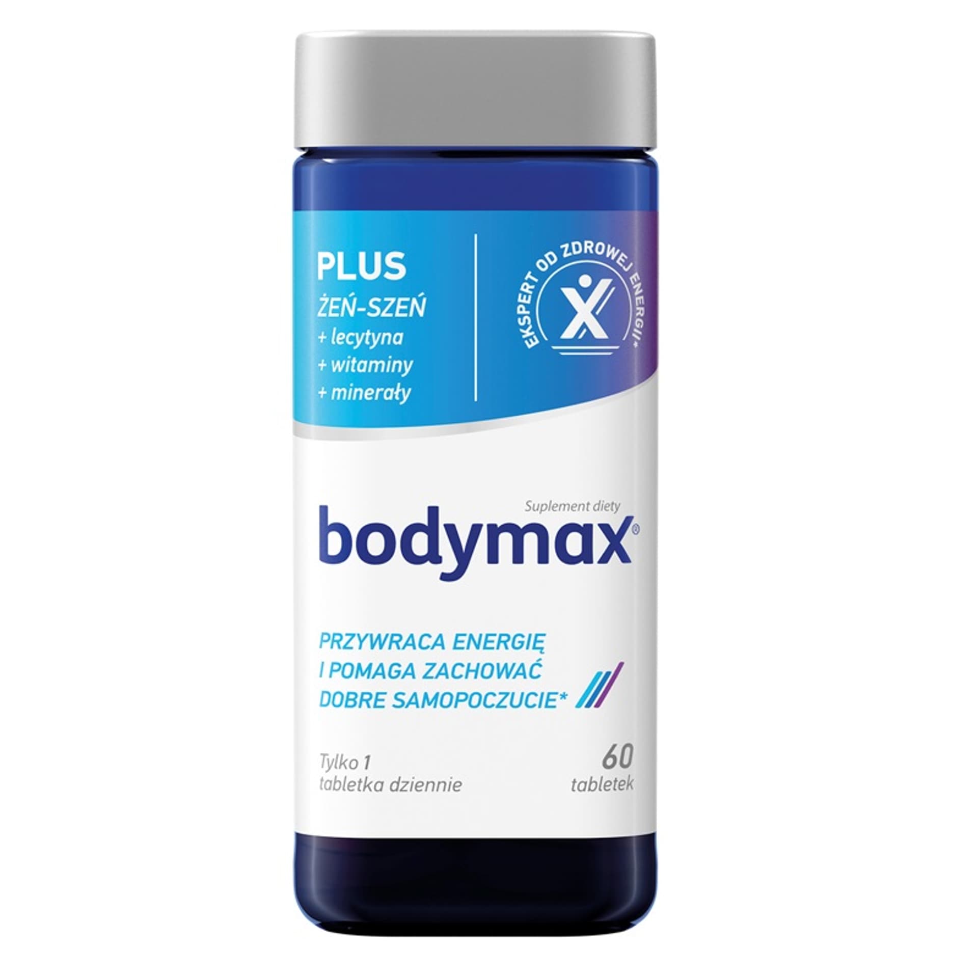 

BODYMAX Plus suplement diety Żeń-Szeń 60 tabletek
