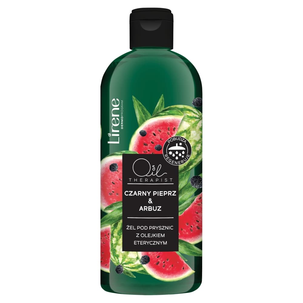 

Lirene Oil Therapist żel pod prysznic Czarny Pieprz Arbuz 400ml