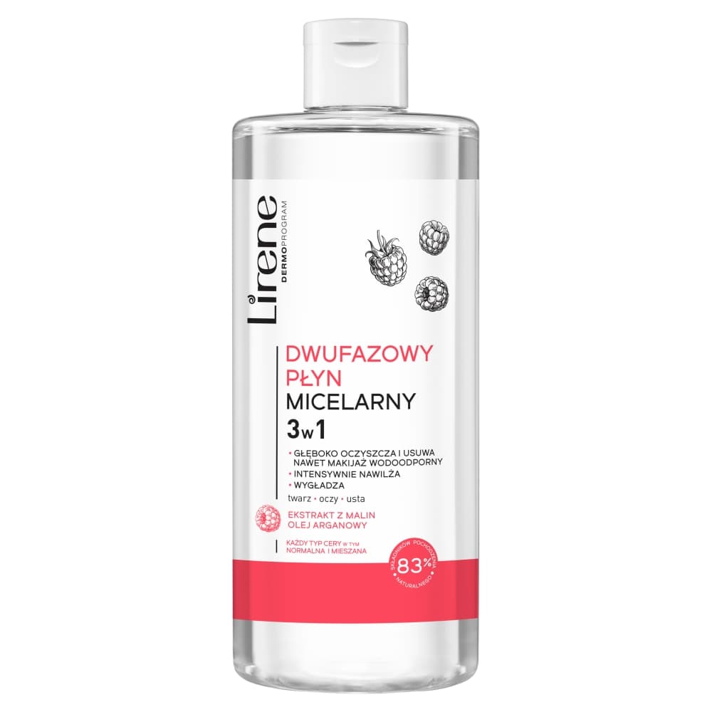 

Lirene Dwufazowy płyn micelarny 3w1 400ml