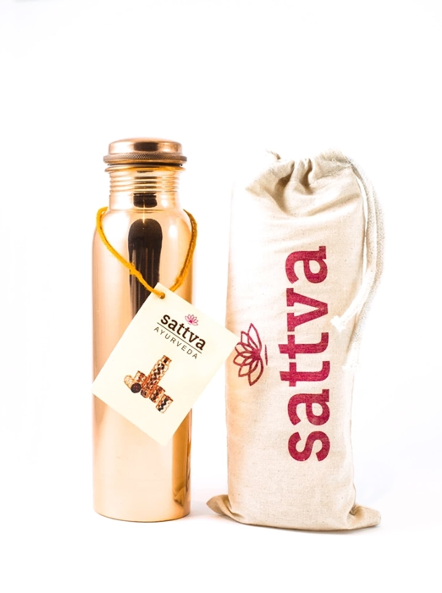 

Sattva Butelka miedziana Gładka 950ml