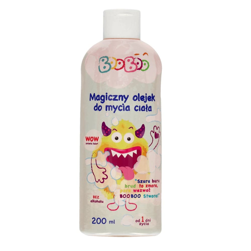 

BOOBOO Magiczny olejek do mycia ciała zmieniający kolor od 1 dnia życia 200ml