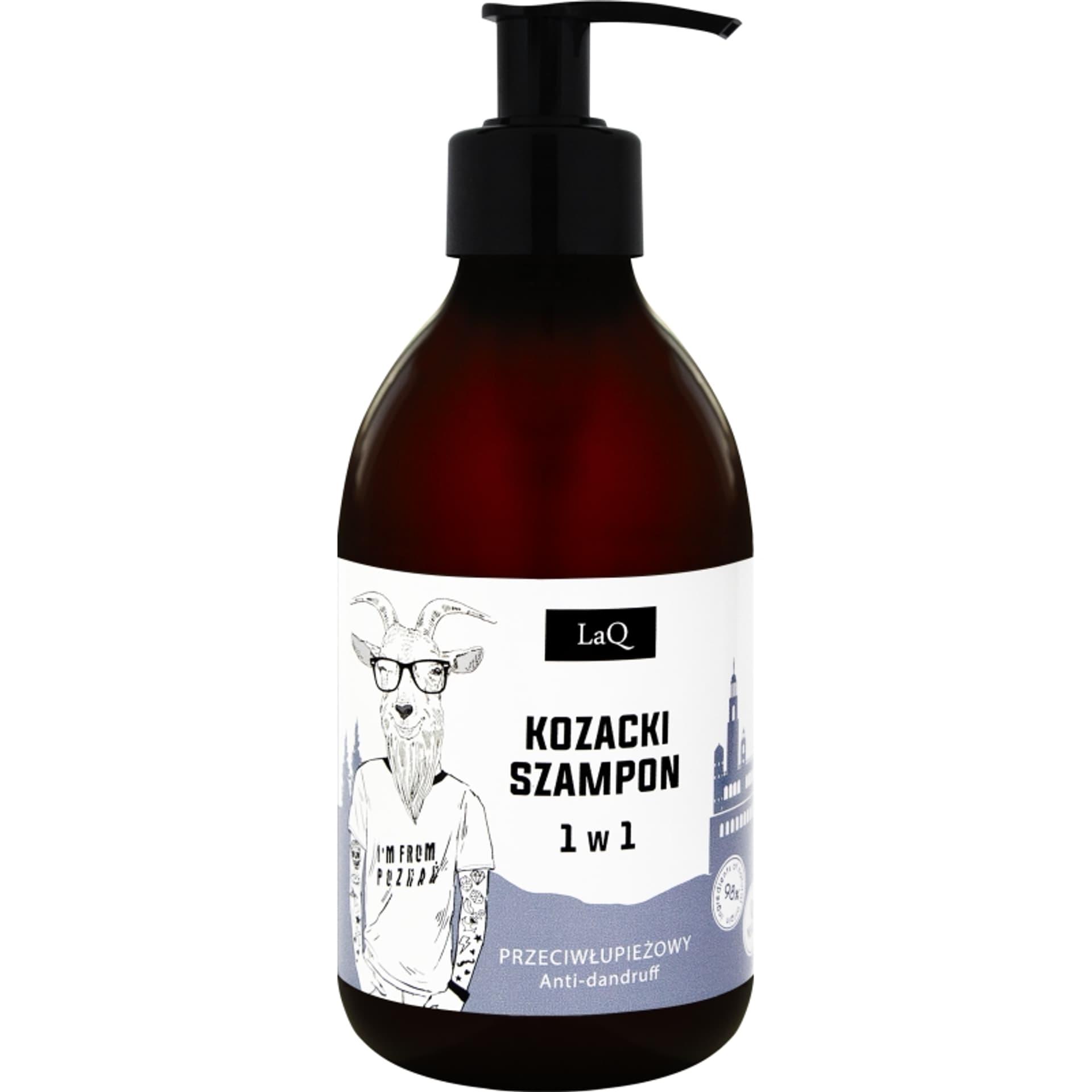 

LaQ Kozioł Szampon dla facetów 1w1 300ml