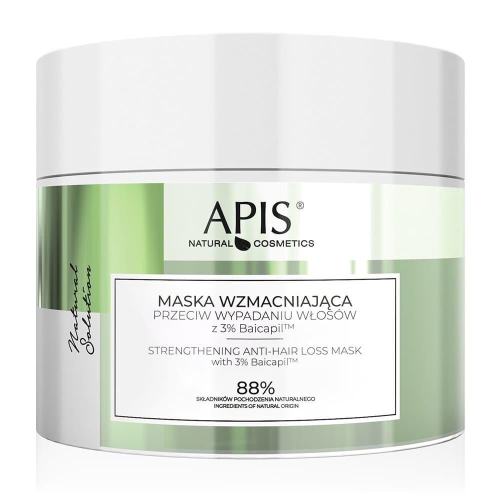 

Apis natural solution, maska wzmacniająca przeciw wypadaniu włosów z 3% baicapil, 200 ml