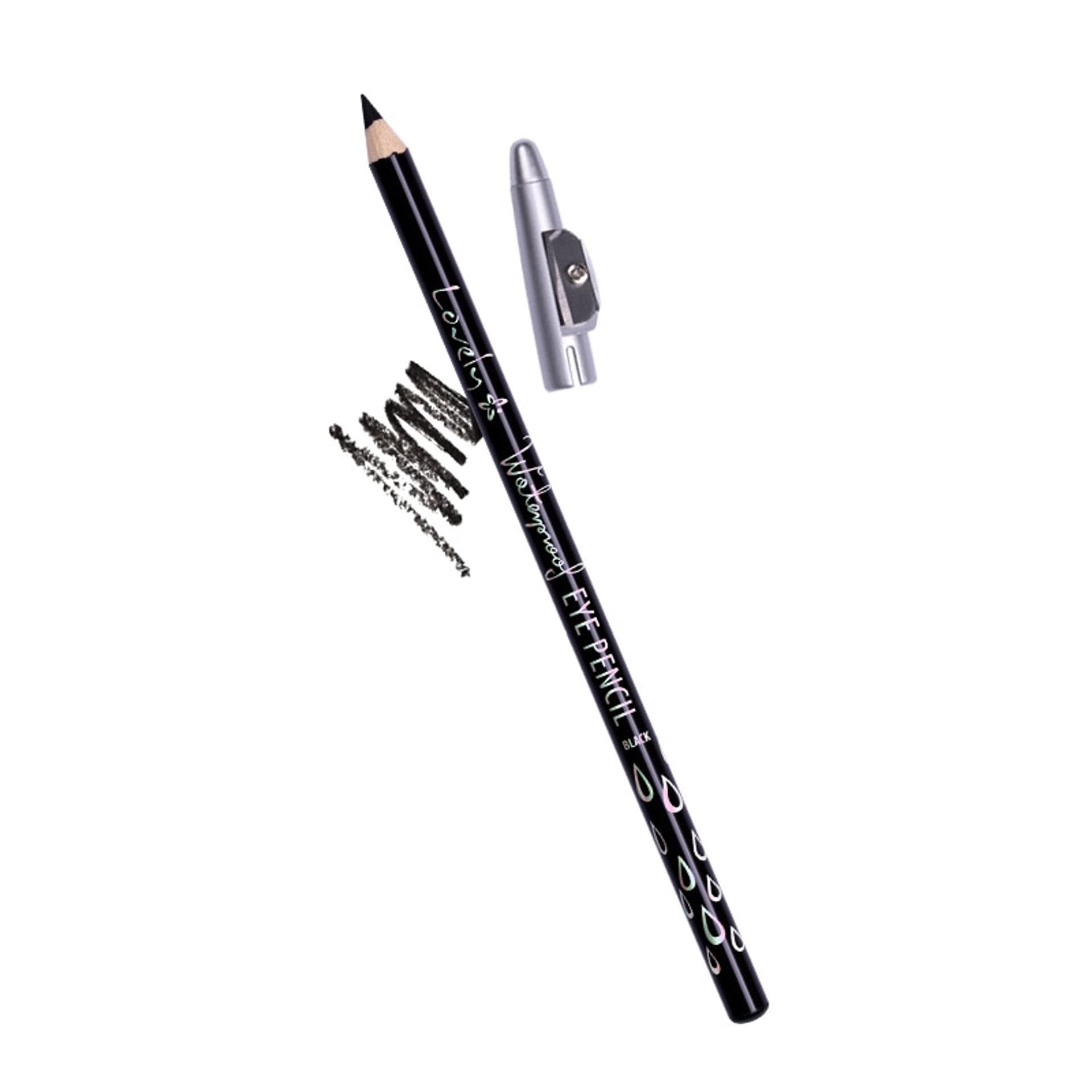 

Lovely Waterproof Eye Pencil wodoodporna kredka do oczu Black