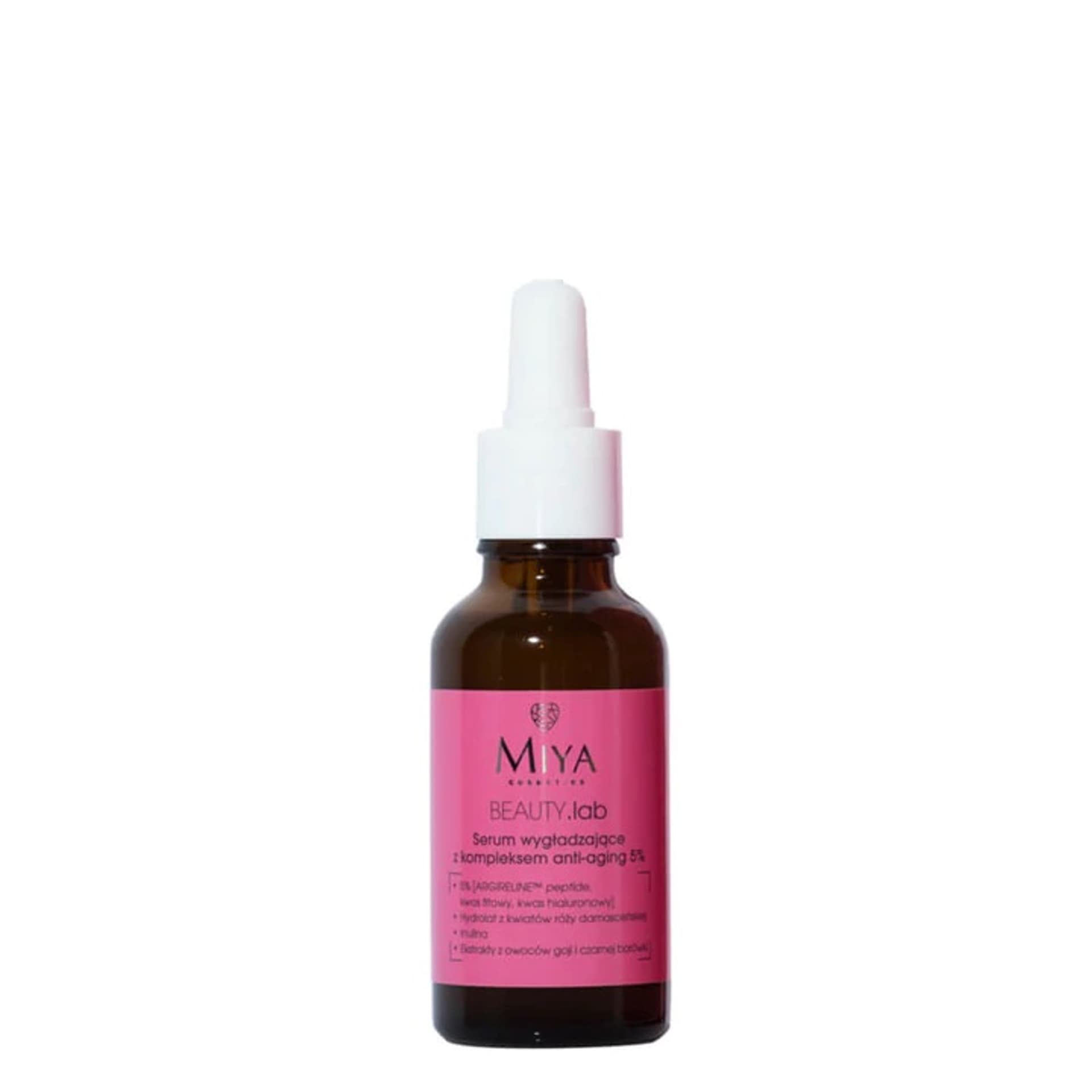 

Miya Cosmetics BEAUTY Lab serum wygładzające z kompleksem anti-aging 5% 30ml