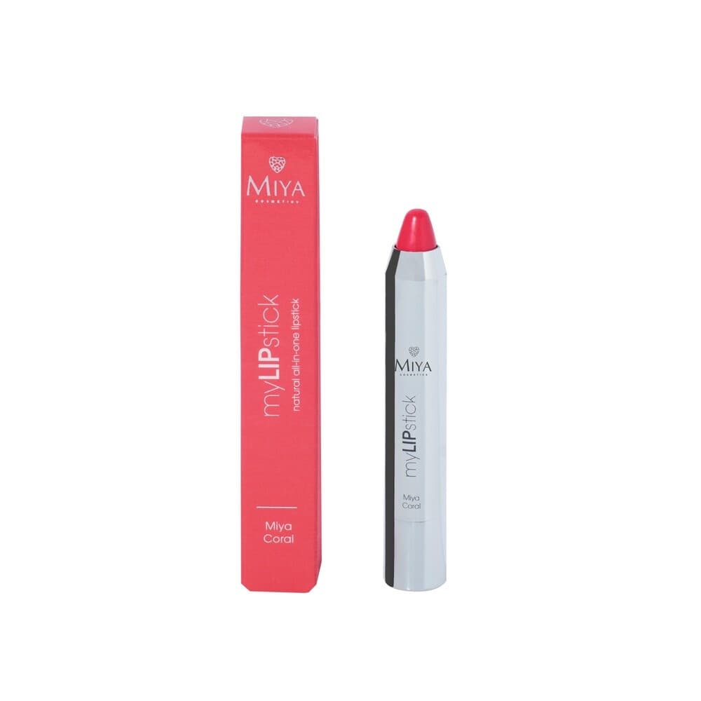 

MIYA My Lip Stick naturalna pielęgnacyjna szminka do ust All-In-One Coral 2,5g