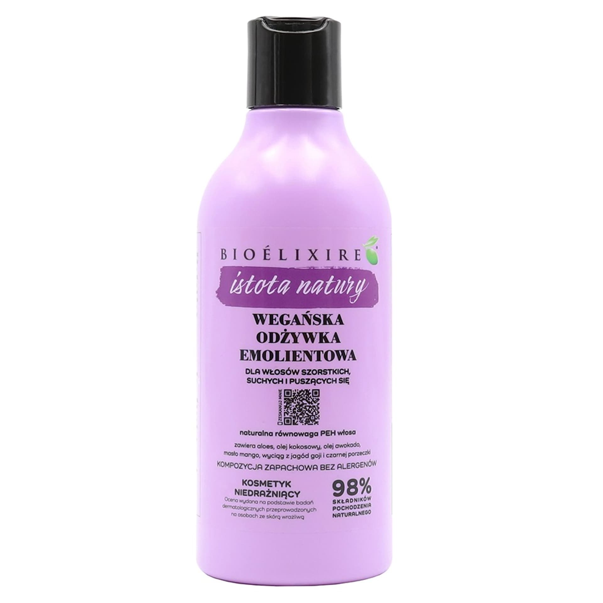 

BIOELIXIRE Istota Natury wegańska odżywka emolientowa do włosów 400ml