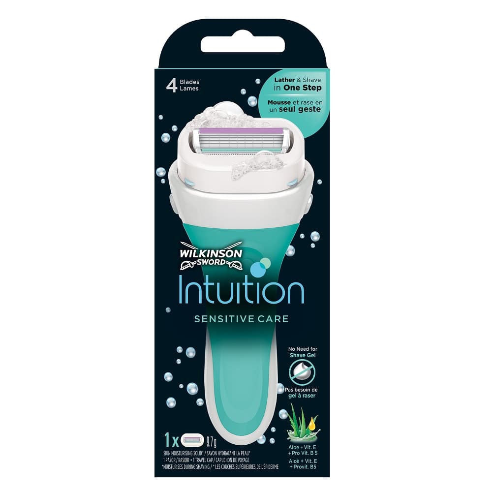 

Wilkinson Intuition Sensitive Care maszynka do golenia z wymiennymi ostrzami dla kobiet 1szt