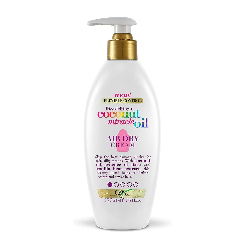 

Organix Frizz-Defying + Coconut Miracle Oil Air Dry Cream krem do włosów suchych i zniszczonych 177ml
