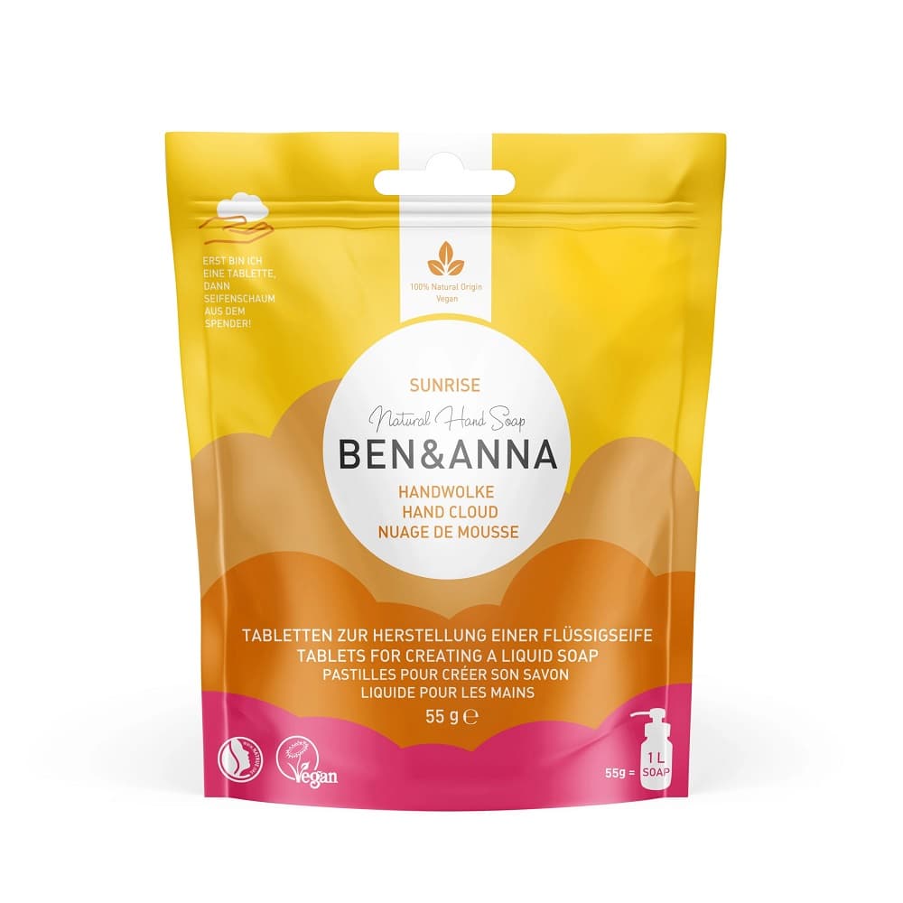 

BenAnna Natural Hand Soap mydło do rąk w tabletkach Sunrise 10szt.