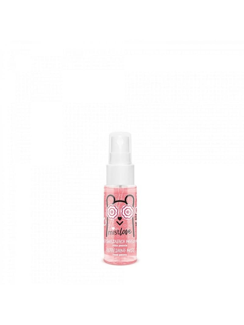 

Floslek MistLove odświeżająca mgiełka do twarzy ciała i włosów Róża Peonia 30ml