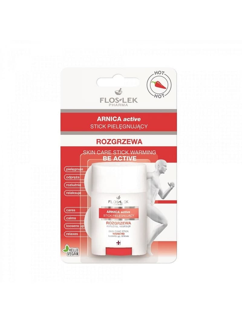 

Floslek Arnica Active Stick pielęgnujący sztyft rozgrzewający 16g