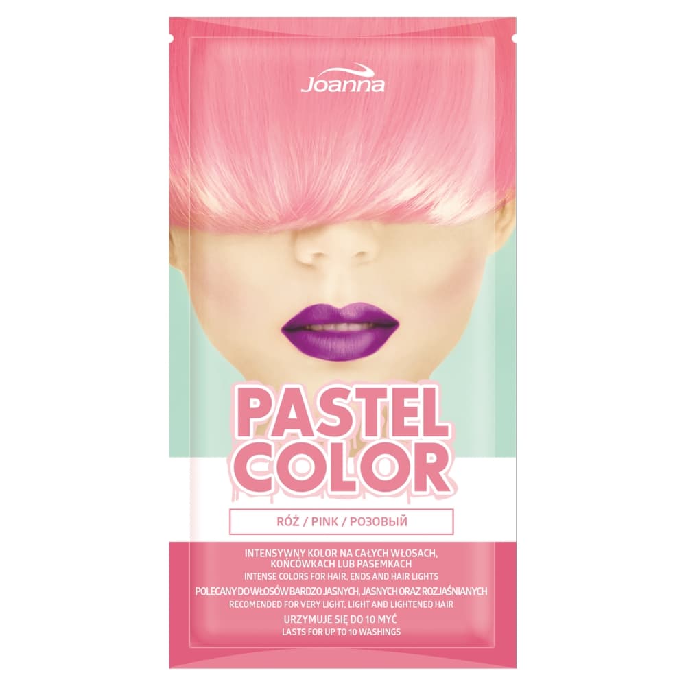 

Joanna Pastel Color Szampon koloryzujący w saszetce Róż 35g