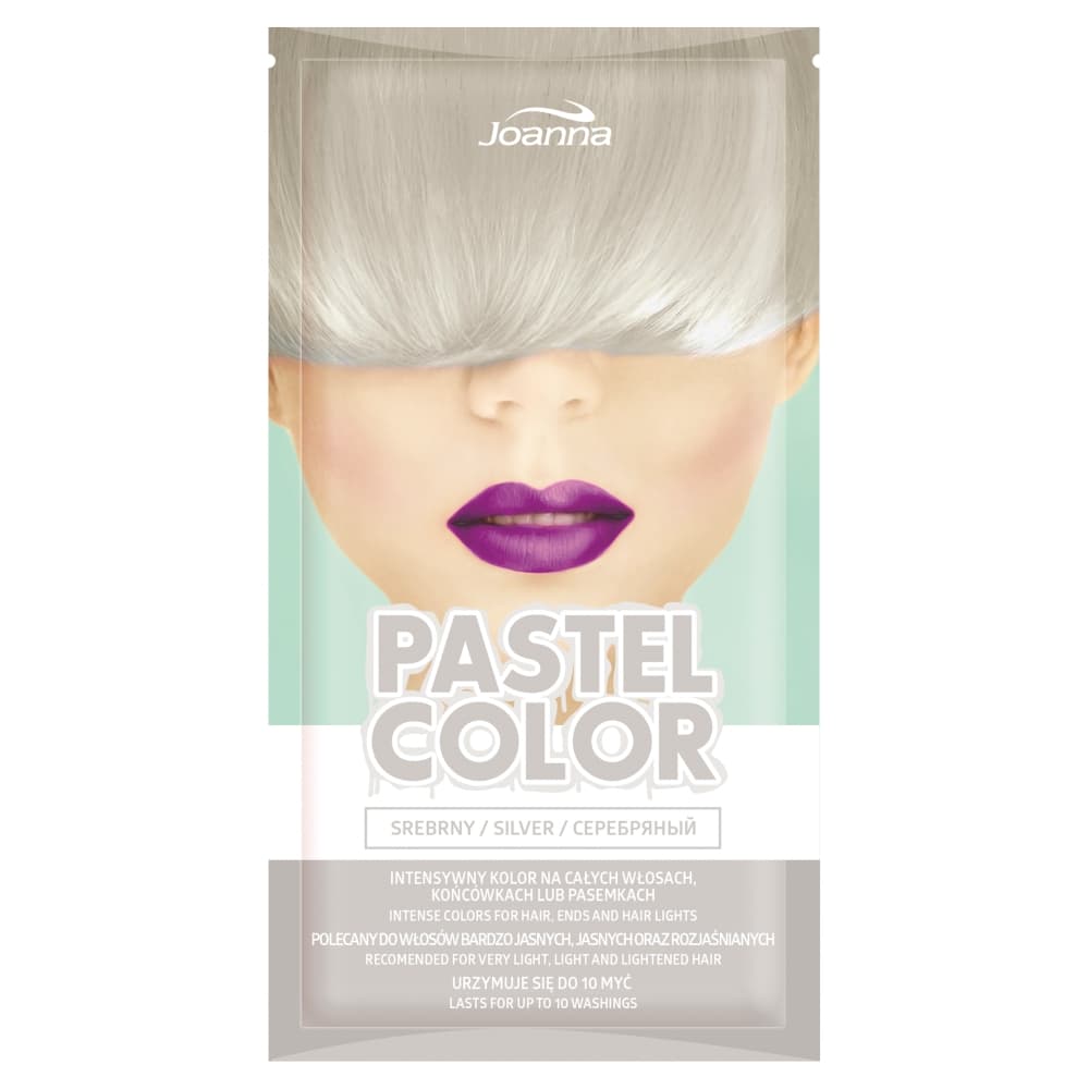 

Joanna Pastel Color Szampon koloryzujący w saszetce Srebrny 35g