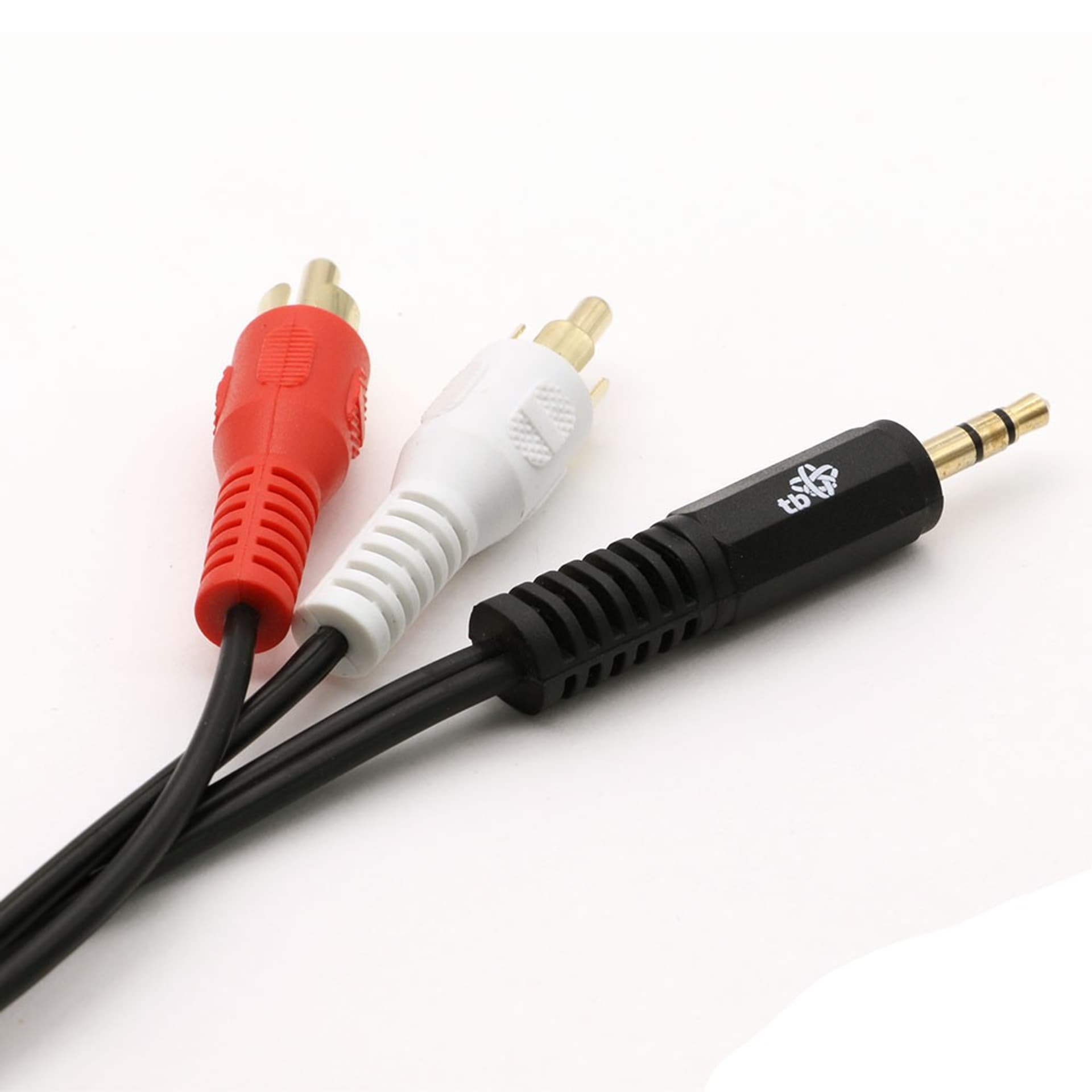 

Kabel 3,5mm Mini Jack - 2x RCA M/M (chinch) 2,5m, Chinch) 2.5