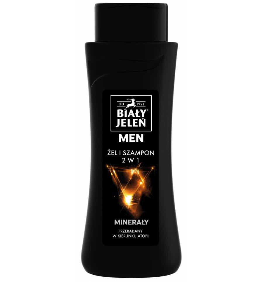 

Biały Jeleń for Men Szampon Żel hipoalergiczny 2w1 Minerały 300ml