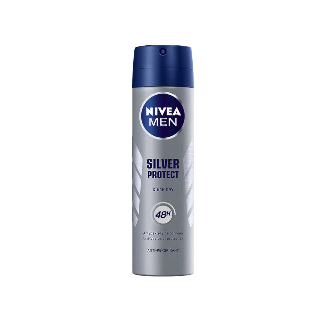 

Nivea Dezodorant SILVER PROTECT DYNAMIC POWER spray męski 150ml