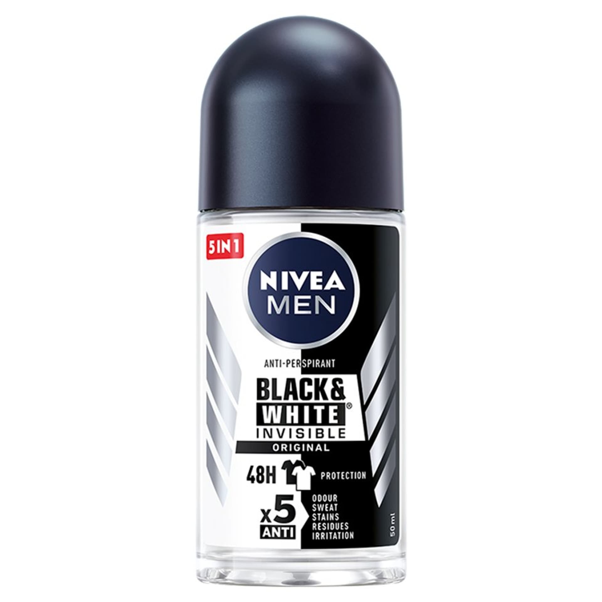 

Nivea Dezodorant Antyperspirant INVISIBLE POWER roll-on męski 50ml
