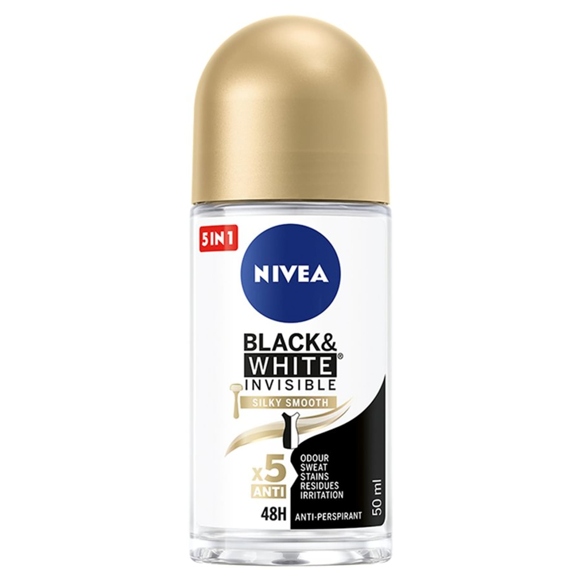 

Nivea Dezodorant INVISIBLE SILKY SMOOTH roll-on damski 50ml