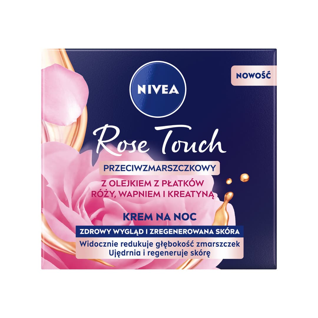 

Nivea Rose Touch Przeciwzmarszczkowy krem na noc 50ml