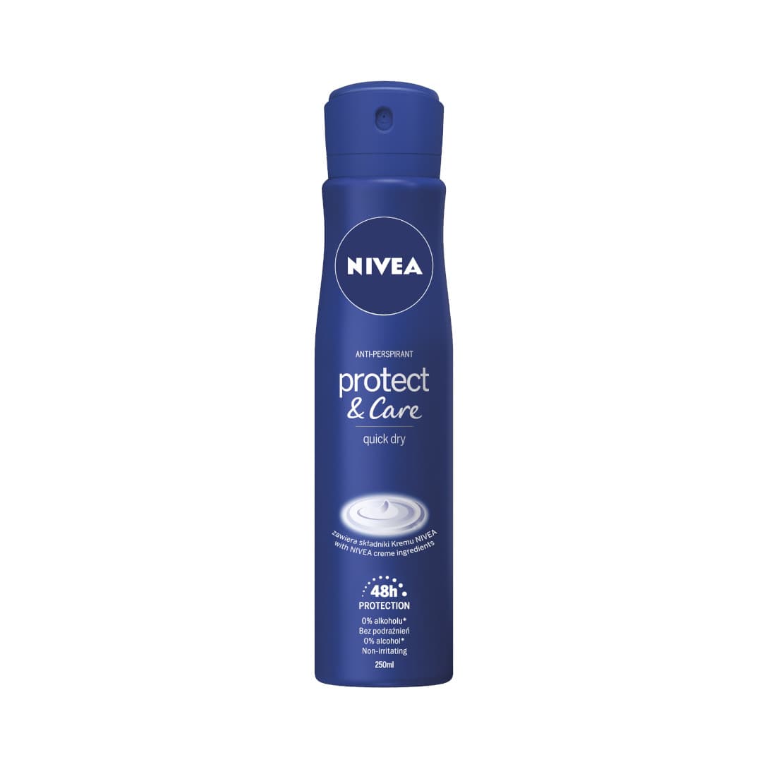 

Nivea Dezodorant PROTECT & CARE spray damski 250ml