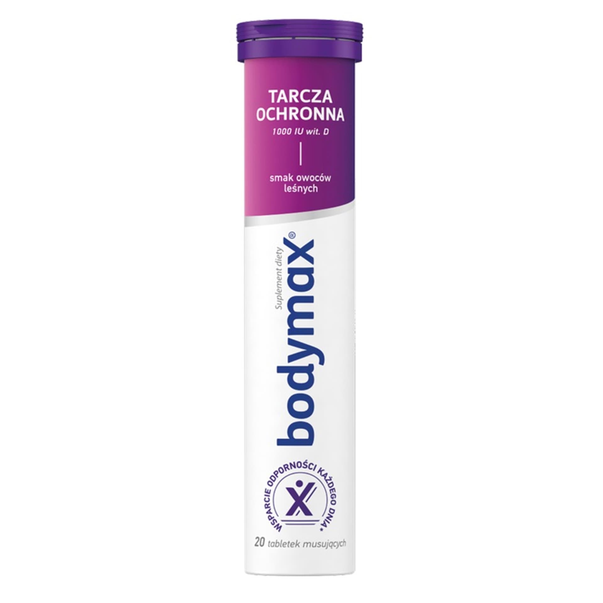 

BODYMAX Tarcza Ochronna - 1000 IU Witaminy D - suplement diety 1op.-20szt