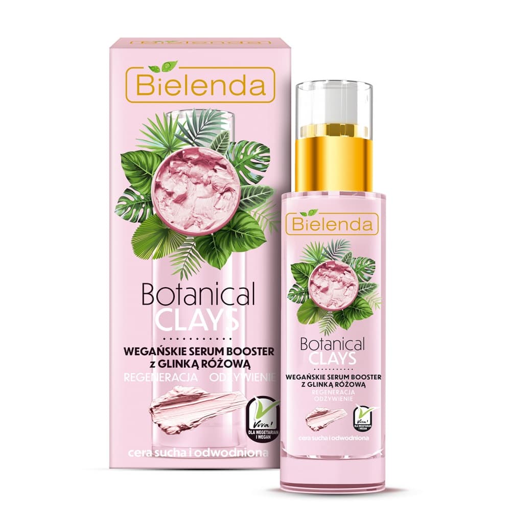 

BIELENDA Botanical Clays wegańskie serum booster z glinką różową do cery suchej i odwodnionej 30ml