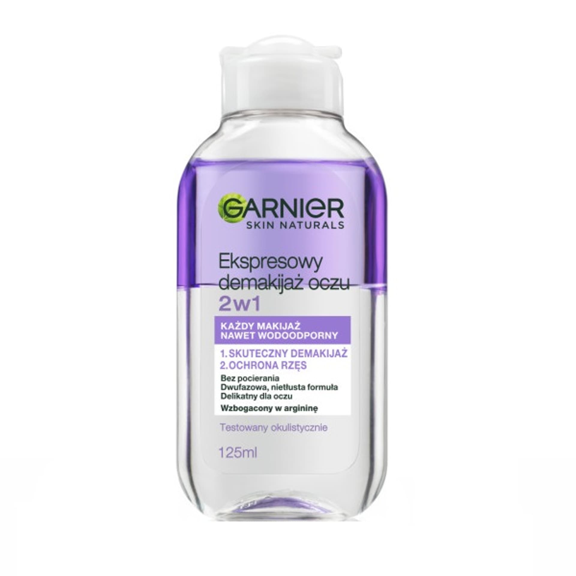 

Garnier Skin Naturals płyn do demakijażu oczu 2w1 125ml