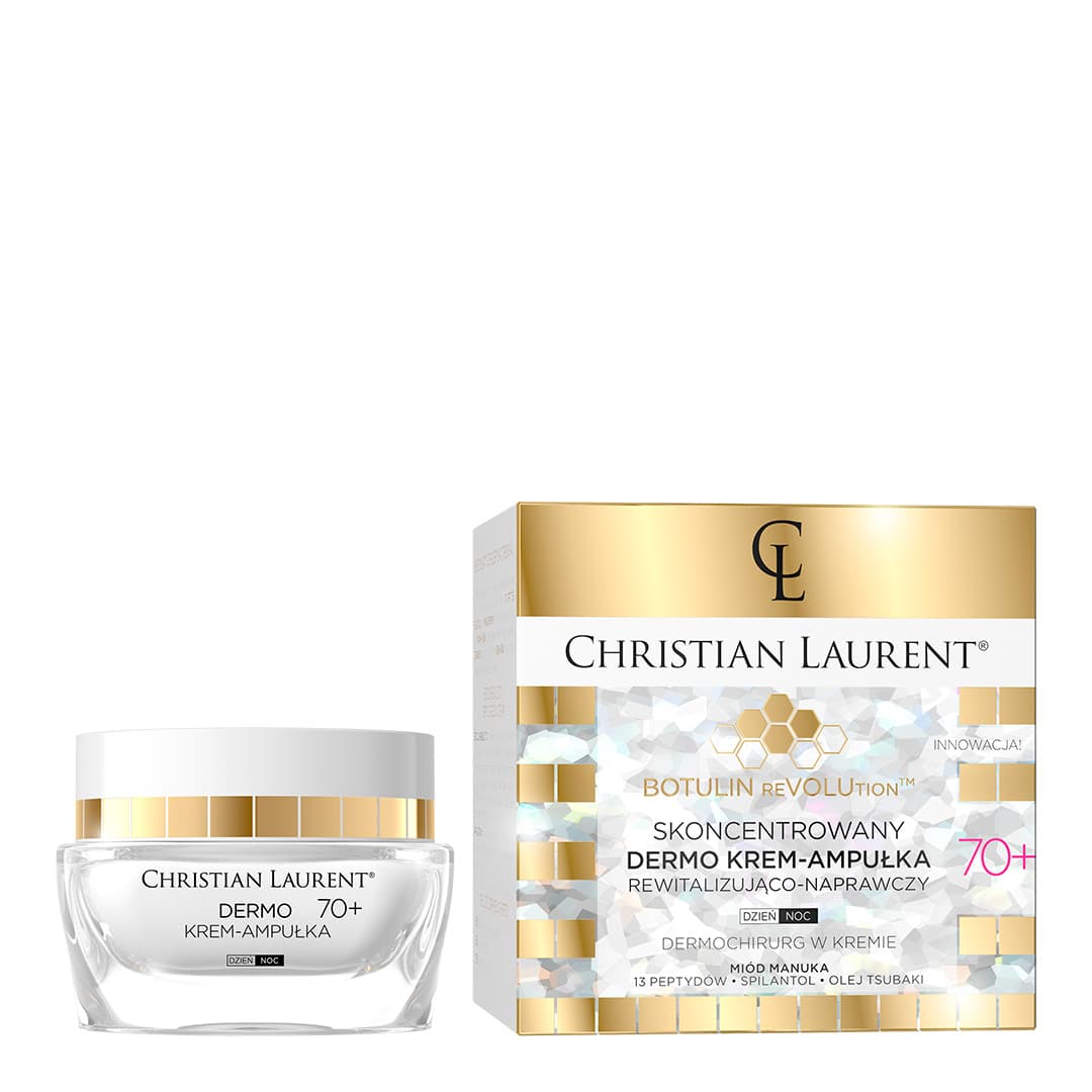 

Christian Laurent Botulin Revolution 70+ Skoncentrowany Dermo Krem-Ampułka rewitalizująco-naprawczy na dzień i noc 50ml