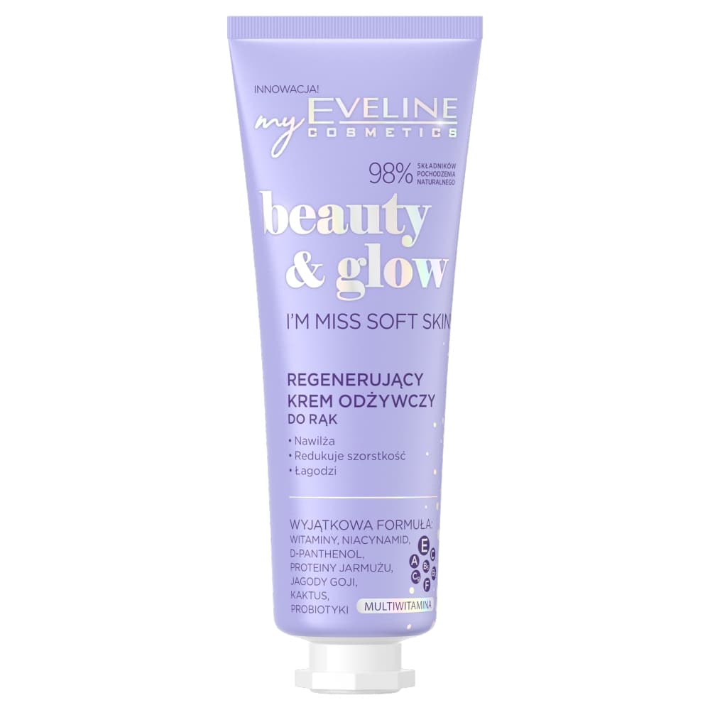 

EVELINE BEAUTY GLOW Krem d/rak odżywczy 50ml
