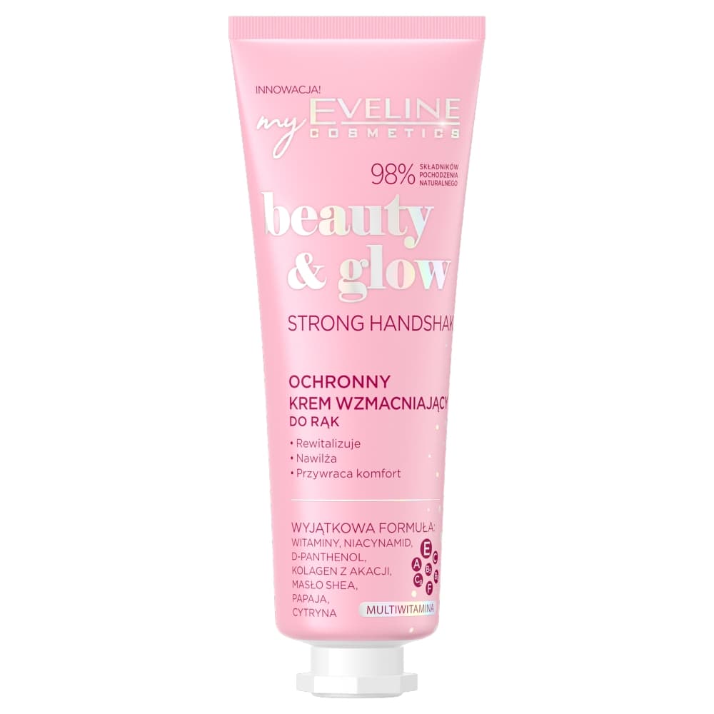 

EVELINE BEAUTY GLOW Krem d/rak wzmacnijacy 50ml
