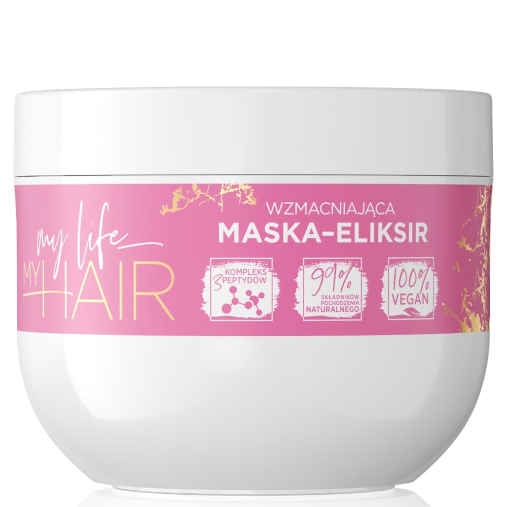 

Eveline My Life My Hair Wzmacniająca Maska - Eliksir do włosów cienkich i szorstkich 300ml
