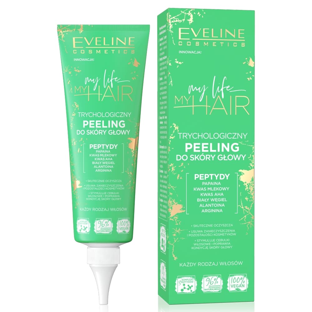 

Eveline My Life My Hair Trychologiczny Peeling do skóry głowy do każdego rodzaju włosów 125ml