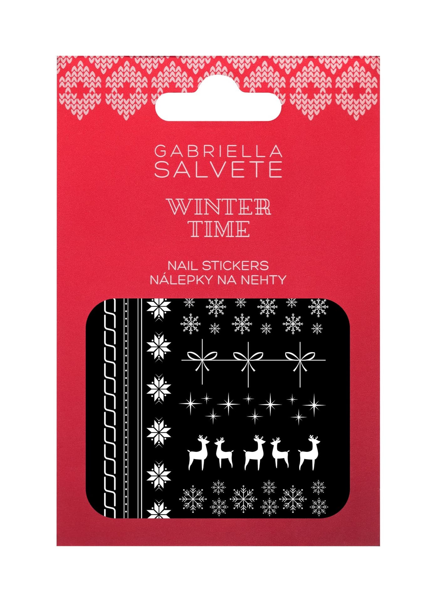 

Gabriella Salvete Winter Time Nail Art Stickers Naklejki do paznokci 1 szt (W)