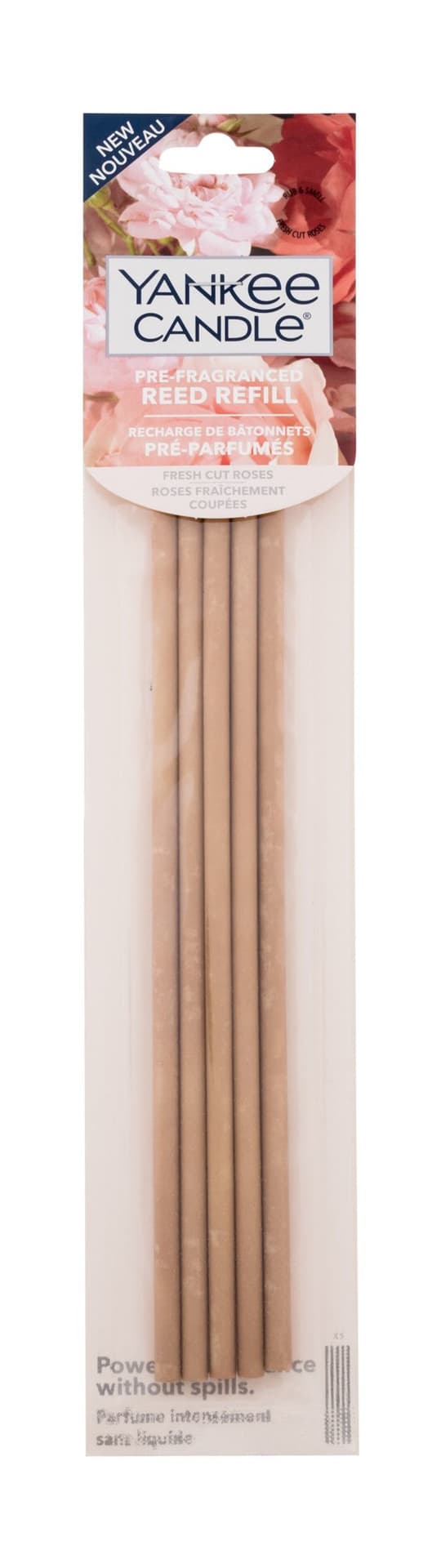 

Yankee Candle Fresh Cut Roses Pre-Fragranced Reed Refill Patyczki zapachowe 5 szt (U)