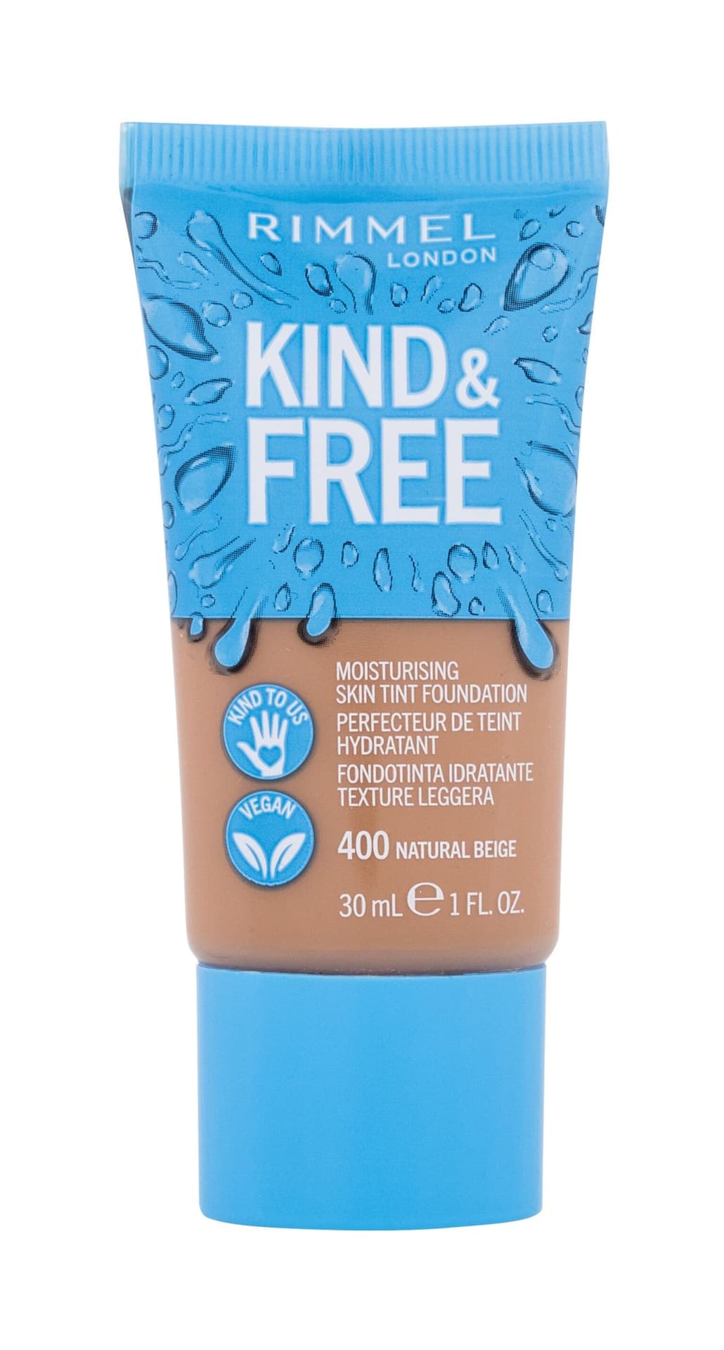 

Rimmel Kind Free wegański podkład nawilżający 400 Natural Beige 30ml