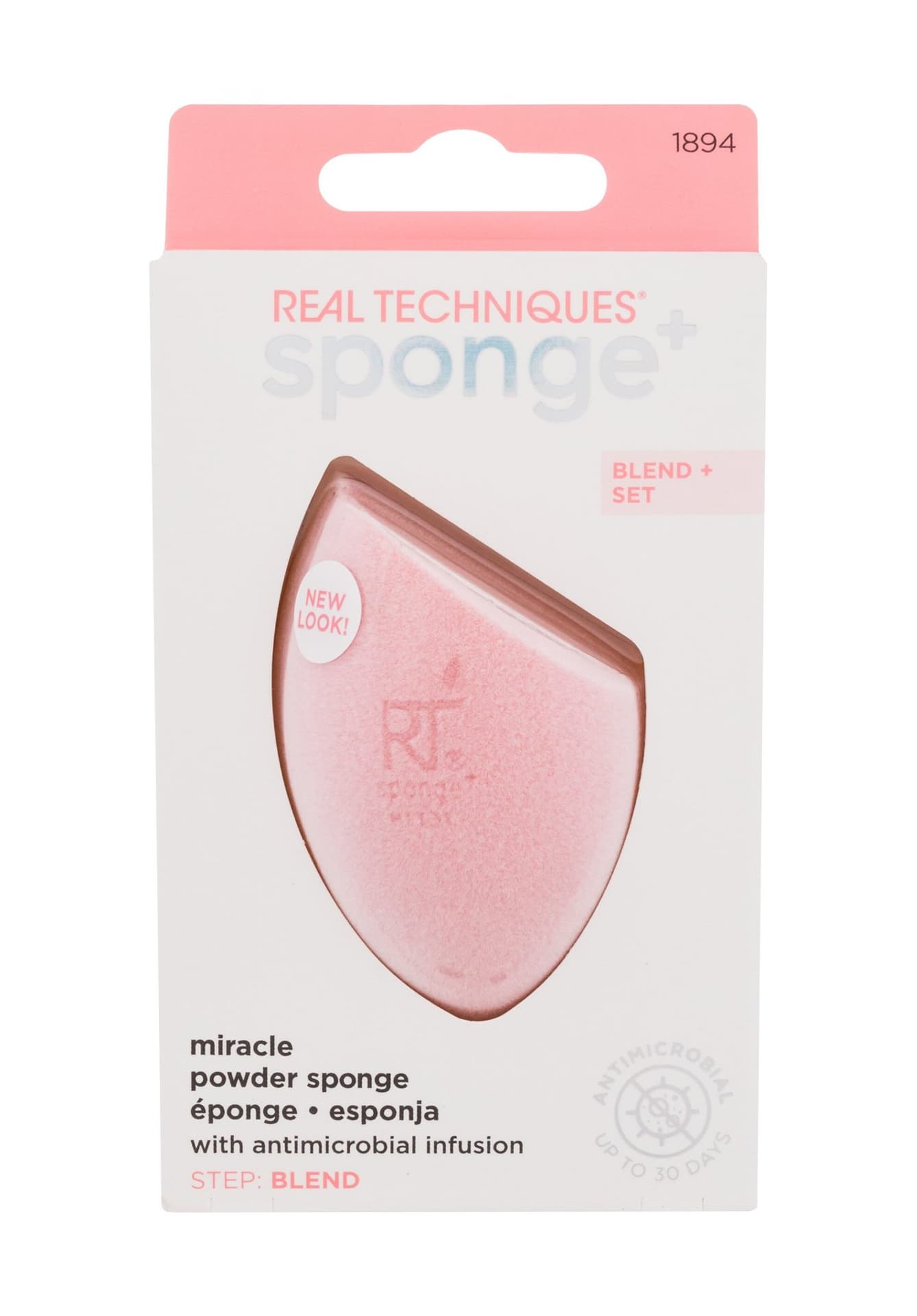 

Real Techniques Miracle Powder Sponge Gąbka do makijażu 1 szt (W)