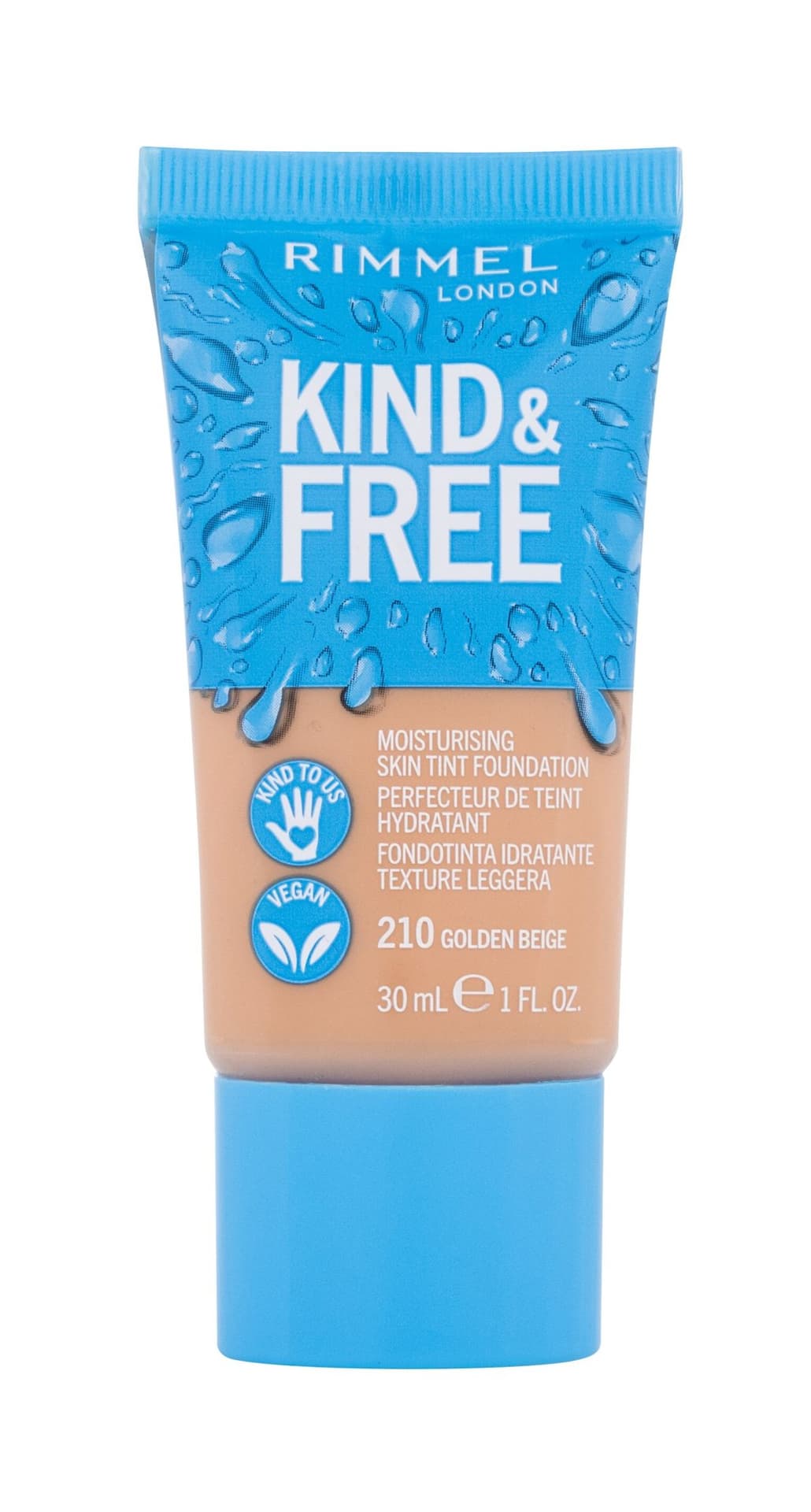 

Rimmel Kind Free wegański podkład nawilżający 210 Golden Beige 30ml