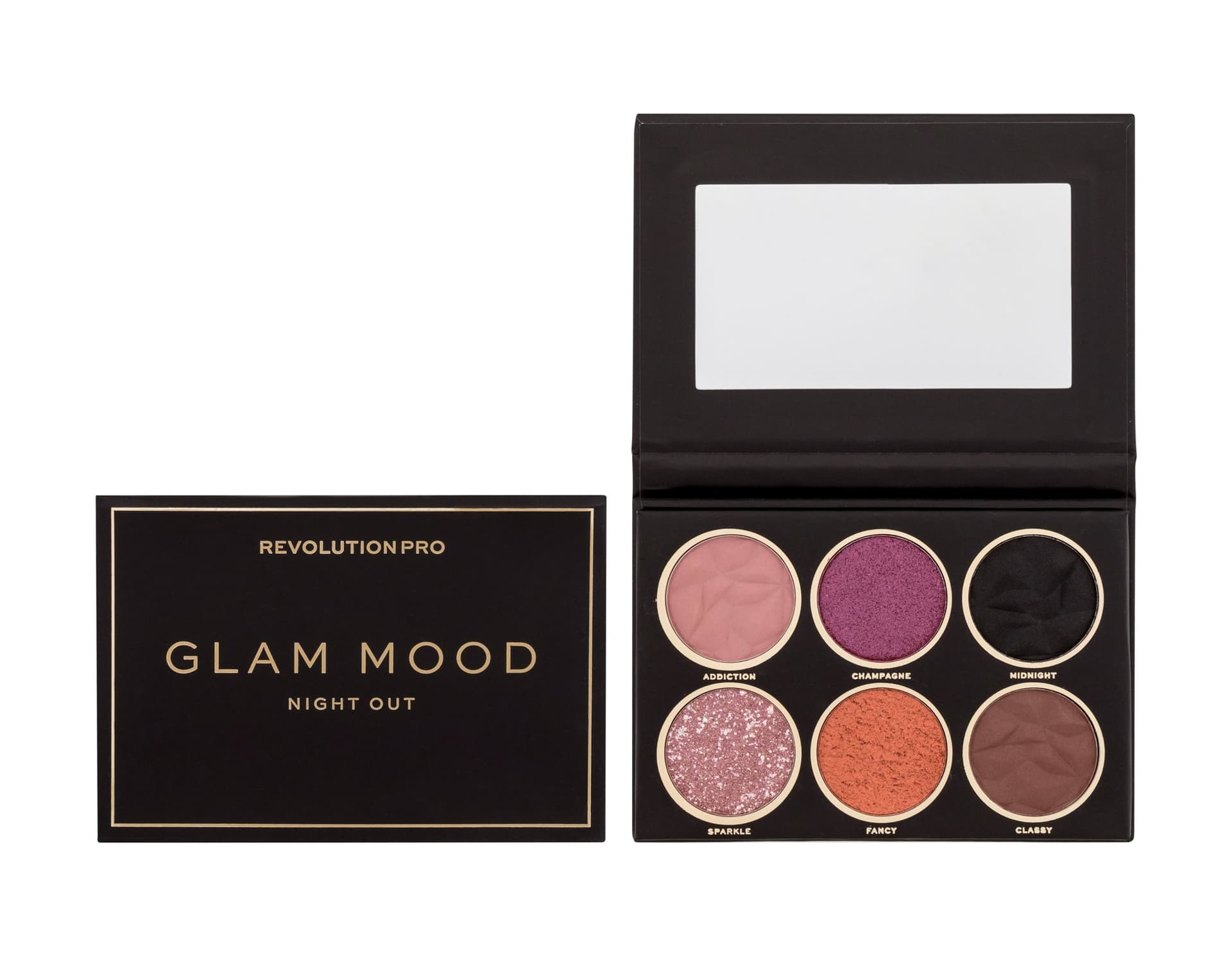 

Revolution Pro Paleta cieni do powiek Night Out Glam Mood 12 g (W)