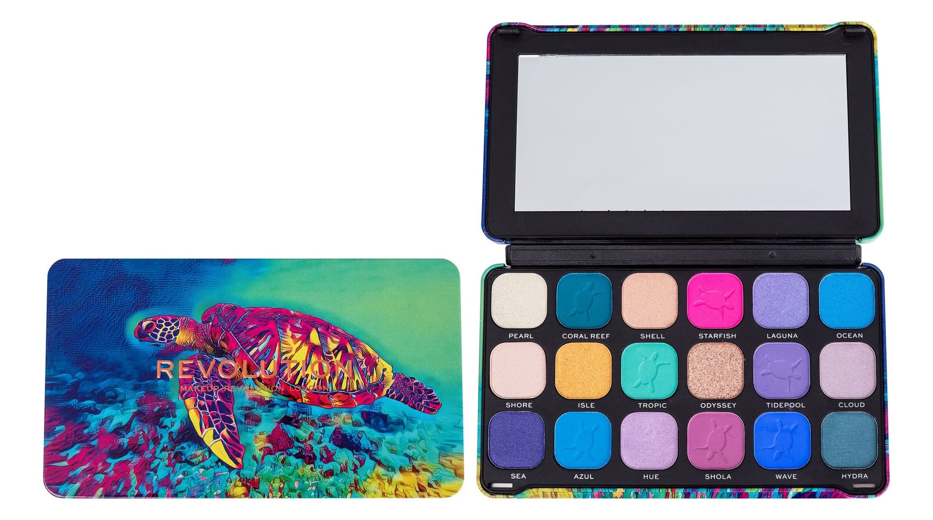 

Makeup Revolution London Paleta cieni do powiek Hydra Turtle Forever Flawless 19,8 g (W)