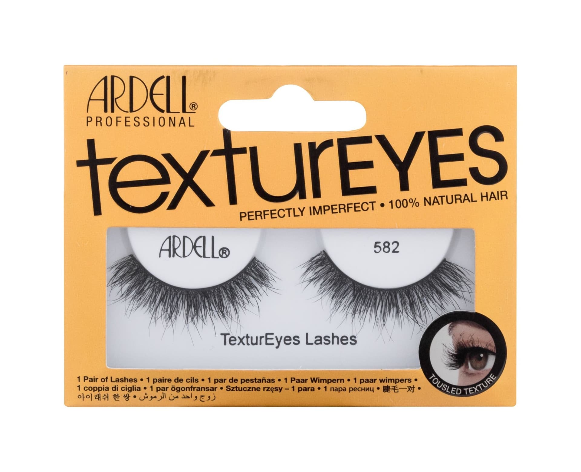 

Ardell Black TexturEyes 582 Sztuczne rzęsy 1 szt (W)
