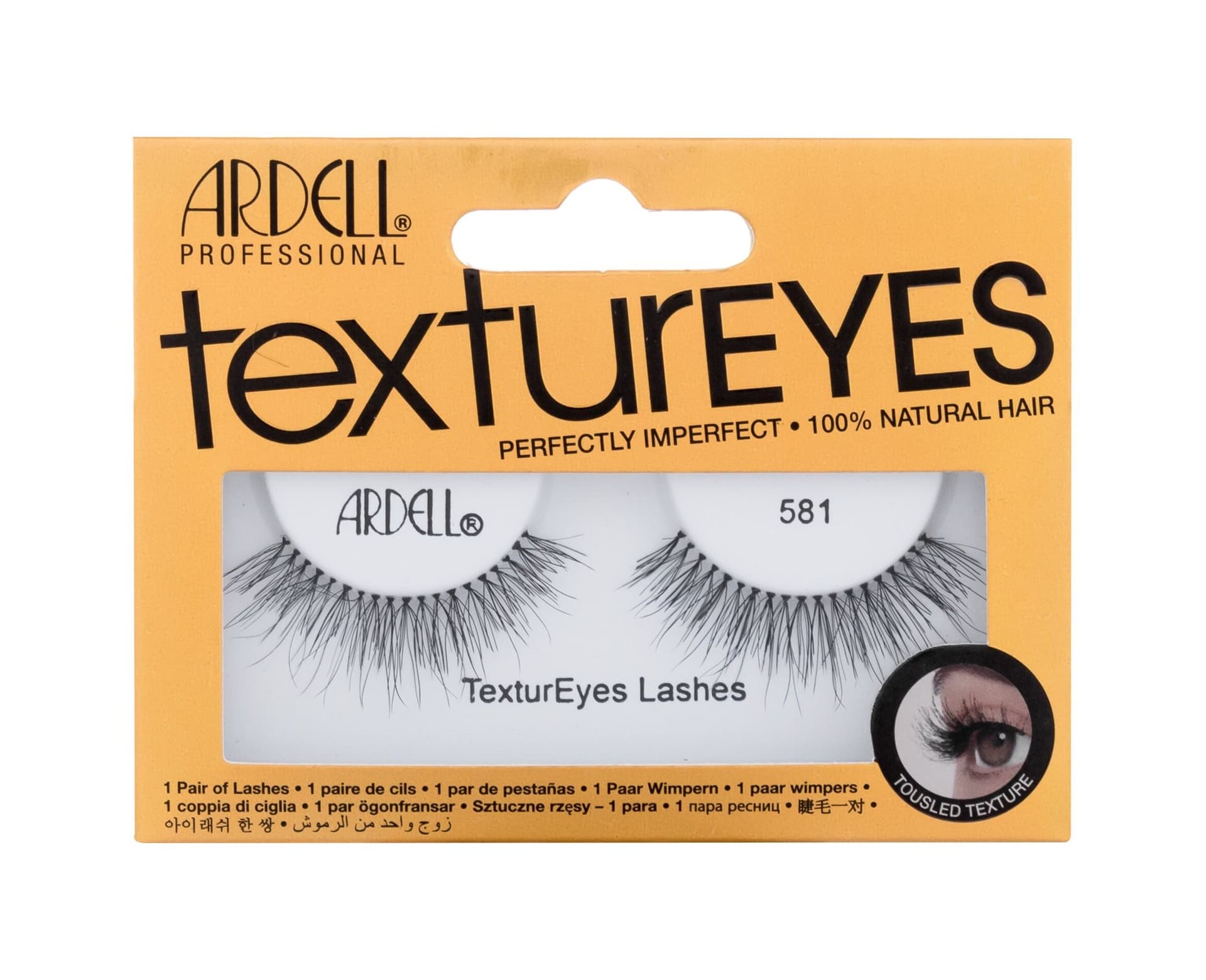 

Ardell Black TexturEyes 581 Sztuczne rzęsy 1 szt (W)