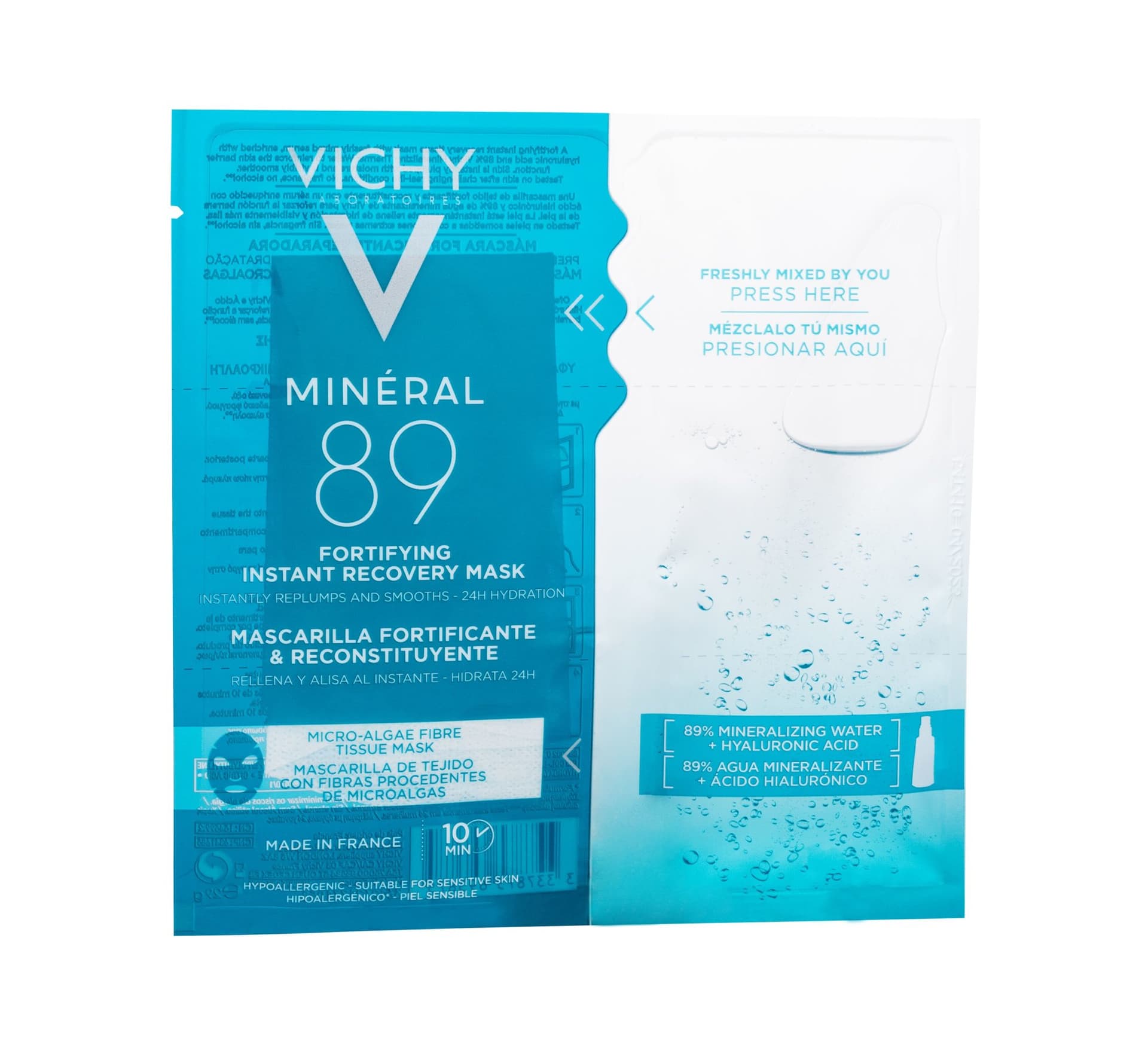 

Vichy Minéral 89 Fortifying Recovery Mask Maseczka do twarzy 29 g (W)