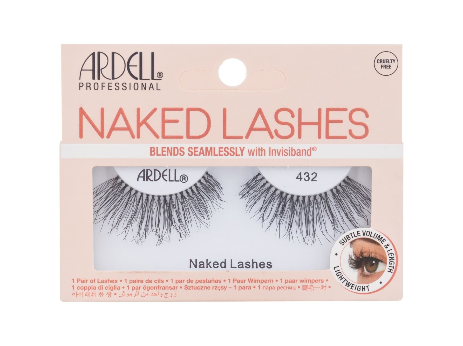 

Ardell Black Naked Lashes 432 Sztuczne rzęsy 1 szt (W)