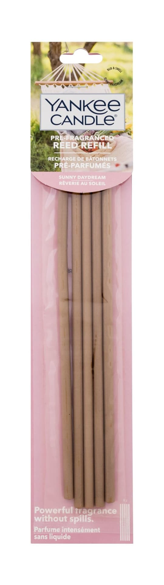 

Yankee Candle Sunny Daydream Pre-Fragranced Reed Refill Patyczki zapachowe 5 szt (U)