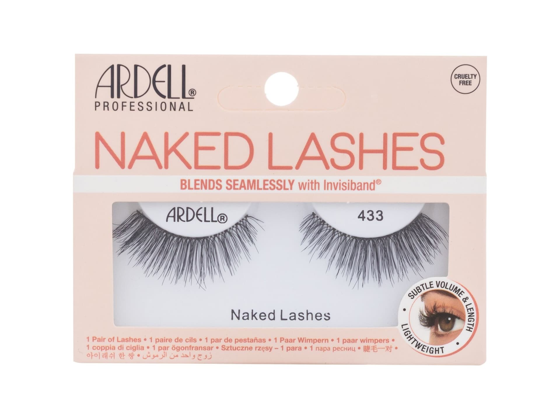 

Ardell Black Naked Lashes 433 Sztuczne rzęsy 1 szt (W)