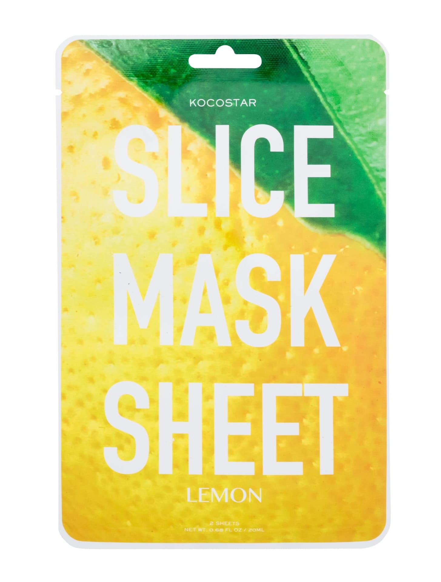 

Kocostar Slice Mask Lemon Maseczka do twarzy pierwsze zmarszczki 20 ml (W)