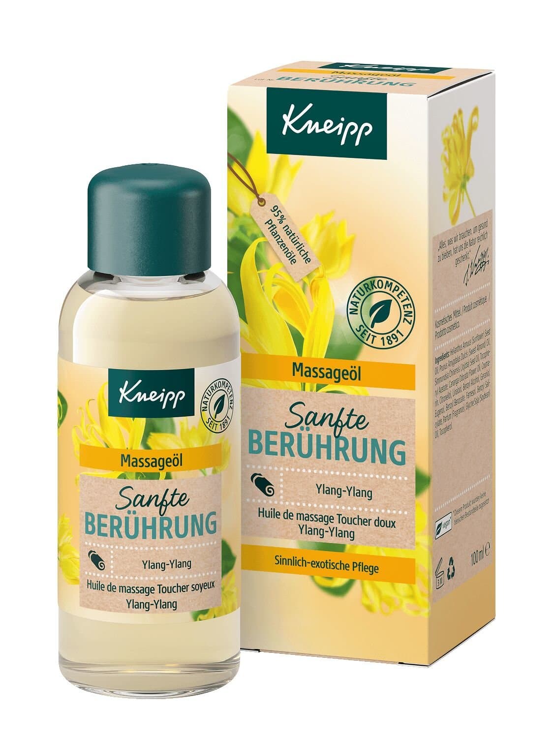 

Kneipp Gentle Touch Massage Oil Ylang-Ylang Olejek do masażu 100 ml (U)