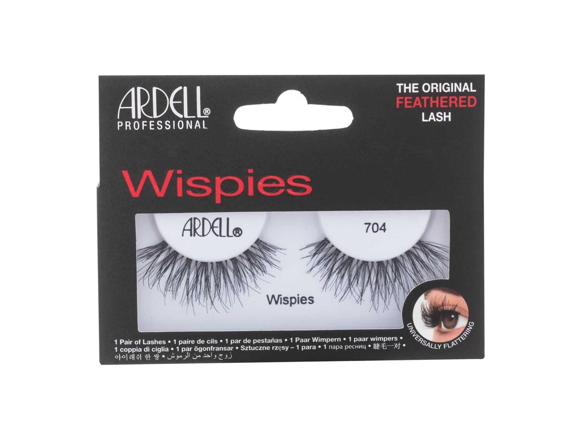 

Ardell Black Wispies 704 Sztuczne rzęsy 1 szt (W)